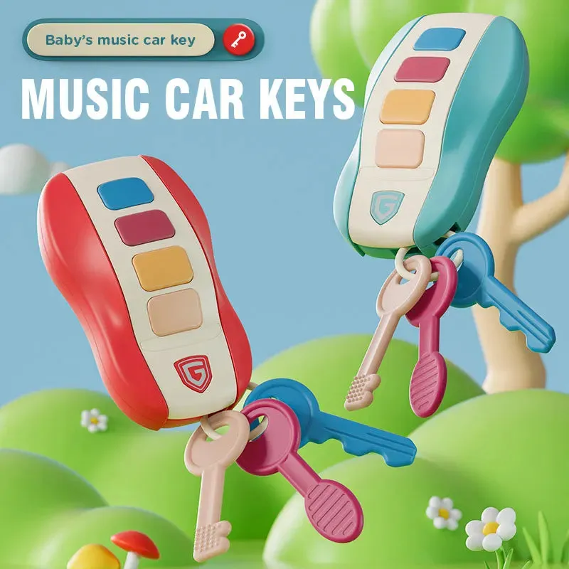 Musical Car Remote Key Toy for Baby