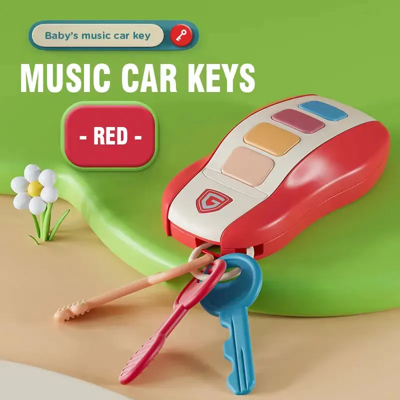 Musical Car Remote Key Toy for Baby