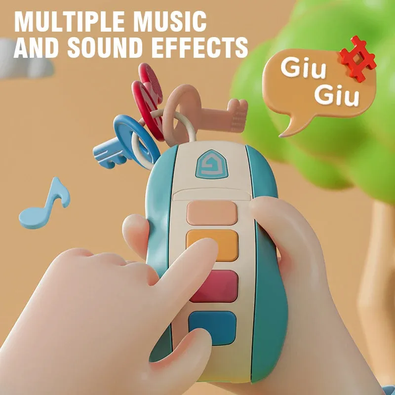 Musical Car Remote Key Toy for Baby