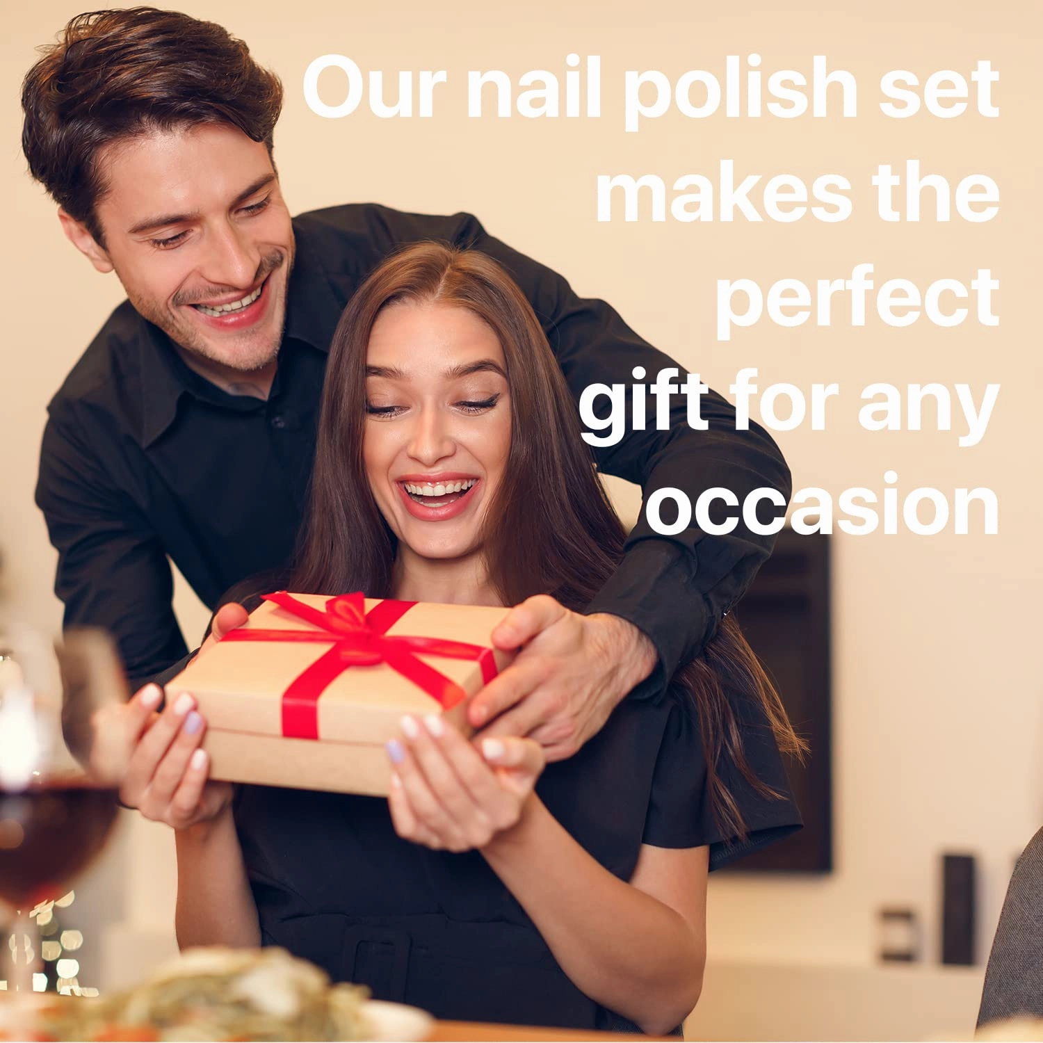 Nail Polish Set, 6 Trendy Colors, Non-toxic, Eco-Friendly, Quick Dry, All Seasons Skin Tones, Professional Manicure for Women and Girls