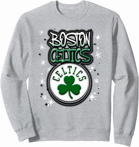NBA Boston Celtics Airbrush Logo Sweatshirt