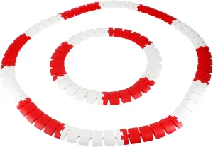 New 120 Pcs Drift Field Fence Drift Track for 1/28 Wltoys K979 K999 Mini-Z Mini-D Rc Car,Soft Silicone Durable Anti-Scratch Drift Runway Race Car Track Decorative Accessories