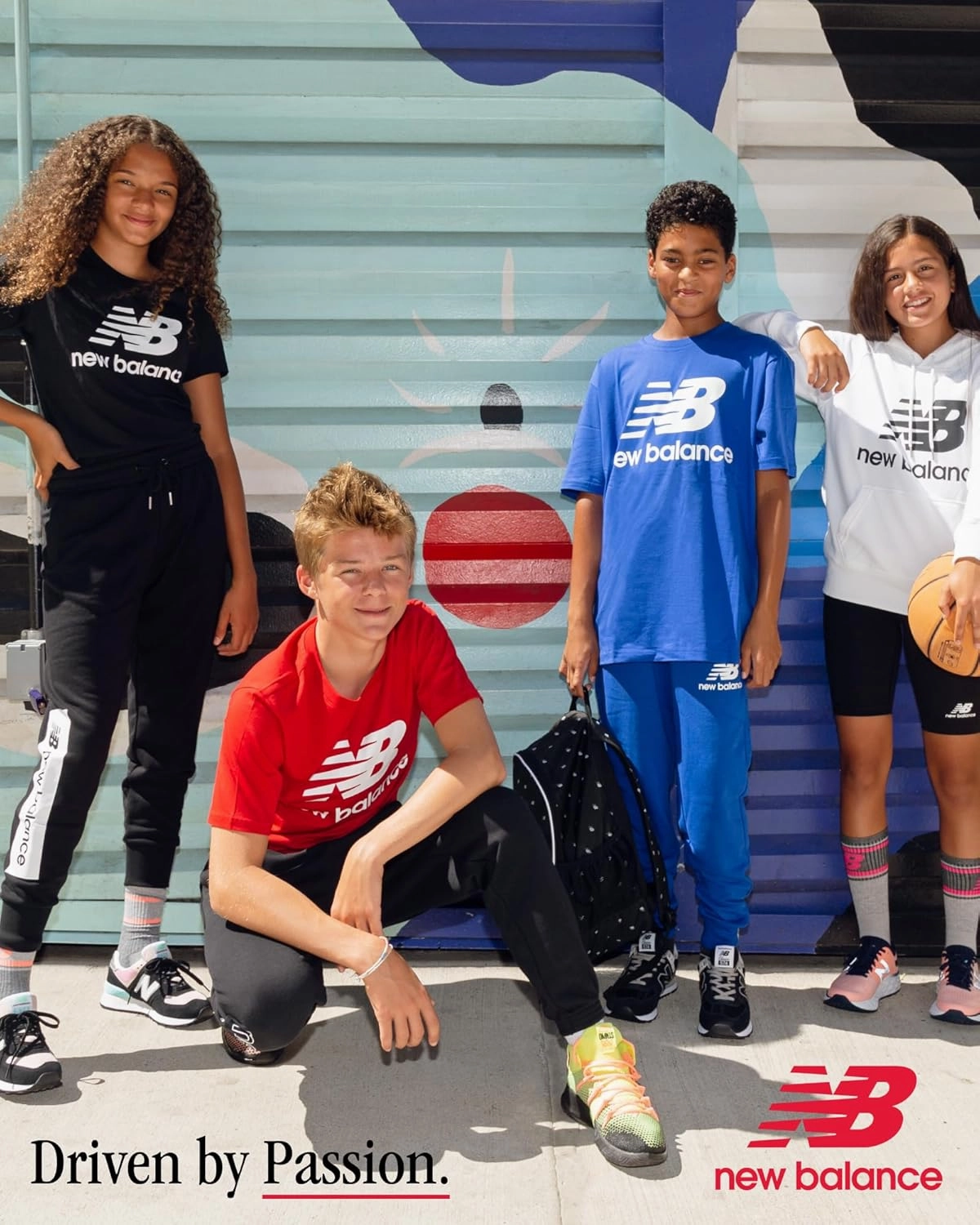 New Balance Boys' Sweatsuit Set - 3 Piece Short Sleeve T-Shirt, Fleece Hoodie Sweatshirt, and Sweatpants (2T-16)