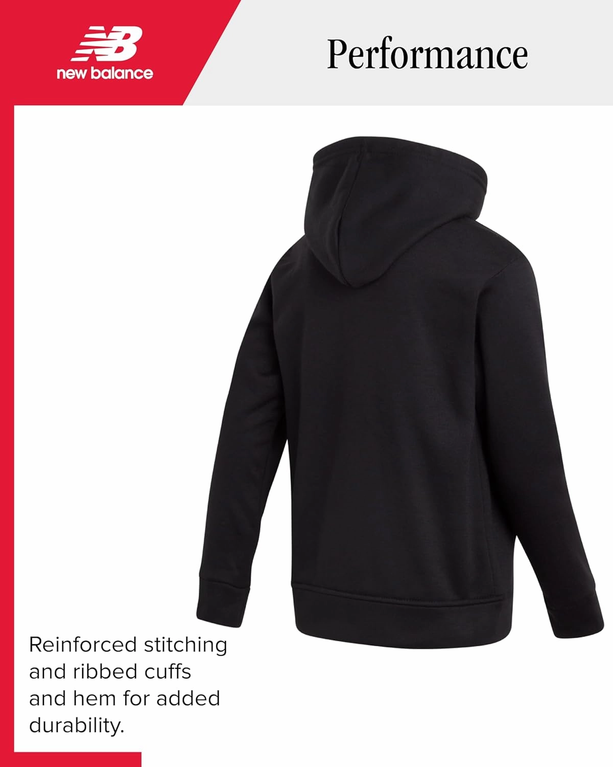 New Balance Boys' Sweatsuit Set - 3 Piece Short Sleeve T-Shirt, Fleece Hoodie Sweatshirt, and Sweatpants (2T-16)