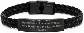 New Home Science Experiments Gifts, Home Science Experiment is not, Unique Braided Leather Bracelet for Friends from Friends, Home Science Experiments for, Fun Home Science Experiments, at Home