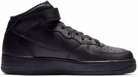 Nike Air Force 1 Mid '07 Men's Shoes (CW2289-001, Black/Black)