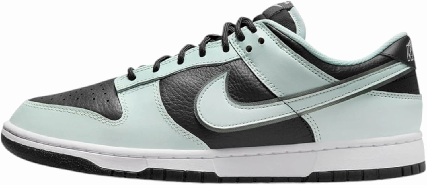 Nike Dunk Low Retro Premium Men's Shoes (FZ1670-001, Dark Smoke Grey/White/Barely Green)