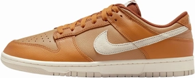Nike Dunk Low Retro SE Men's Shoes (HJ9121-815, Monarch/Flax/Dark Russet/Light Orewood Brown) Size 12
