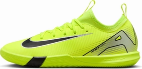 Nike Jr. Mercurial Vapor 16 Academy Little/Big Kids' IC Low-Top Soccer Shoes (FQ8411-700, Volt/Black) Size 6