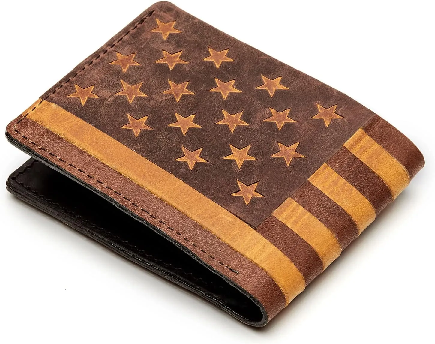 NOKONA Ballglove Leather Wallet | Made with Genuine American Baseball Glove Leather | Made in The USA and Customizable