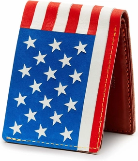 NOKONA Ballglove Leather Wallet | Made with Genuine American Baseball Glove Leather | Made in The USA and Customizable