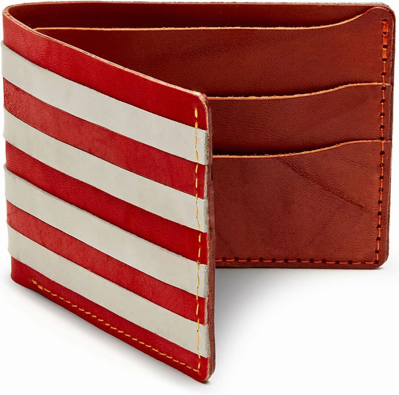 NOKONA Ballglove Leather Wallet | Made with Genuine American Baseball Glove Leather | Made in The USA and Customizable