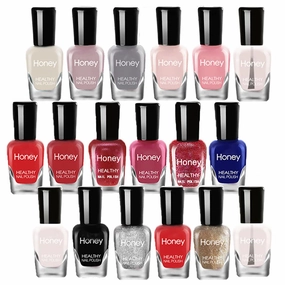 Non Toxic Nail Polish Set, Easy Peel Off and Fast Dry, 18 Bottles