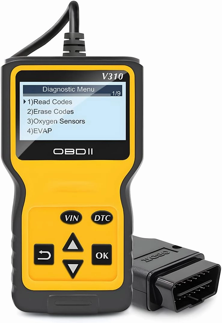 OBD2 Scanner Code Reader for Car Check Engine, Automotive CAN Diagnostic Tool, Read and Erase Fault Codes, Check Emission Monitor Status, Universal for All OBD II Protocol Cars After 1996