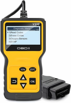 OBD2 Scanner Code Reader for Car Check Engine, Automotive CAN Diagnostic Tool, Read and Erase Fault Codes, Check Emission Monitor Status, Universal for All OBD II Protocol Cars After 1996
