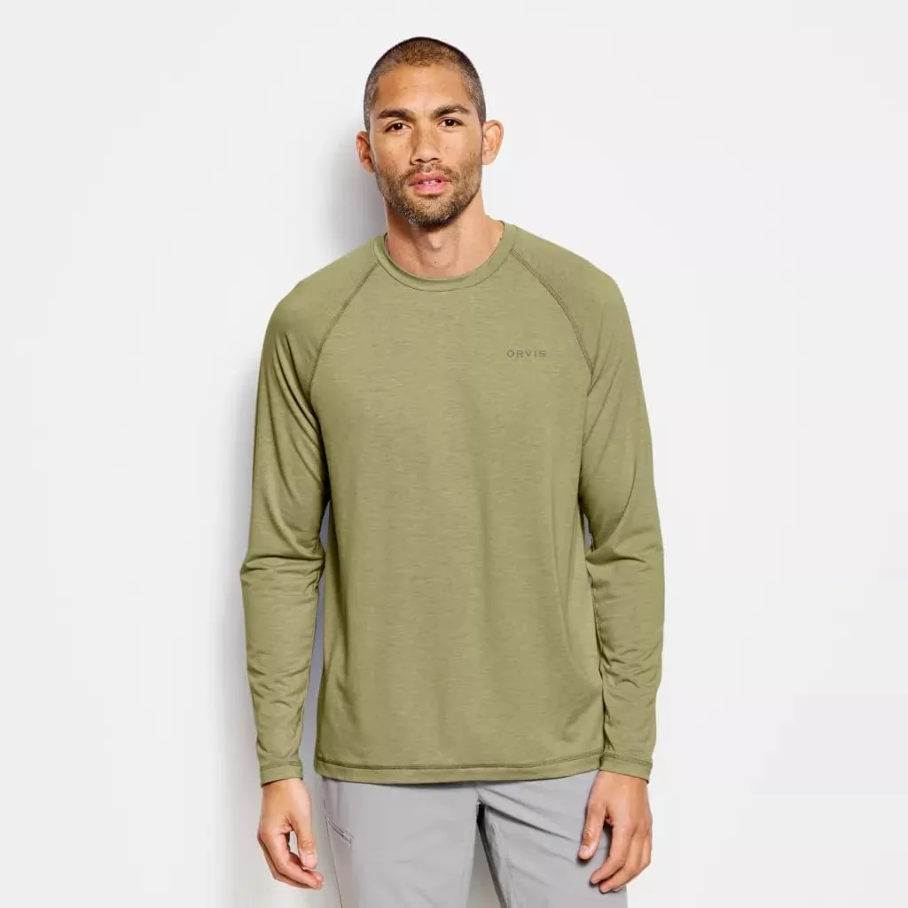 Orvis Men's DriCast Long-Sleeved Crew Shirt