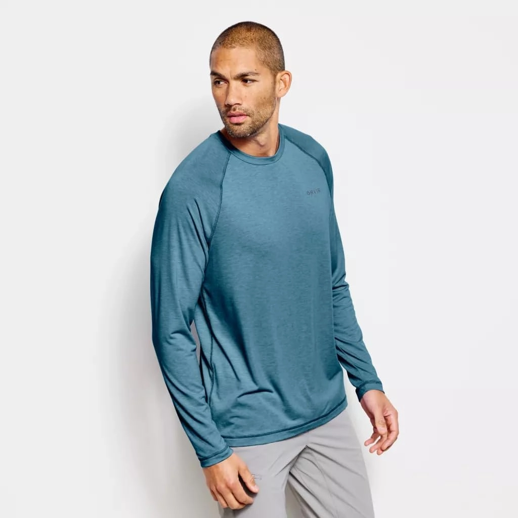 Orvis Men's DriCast Long-Sleeved Crew Shirt