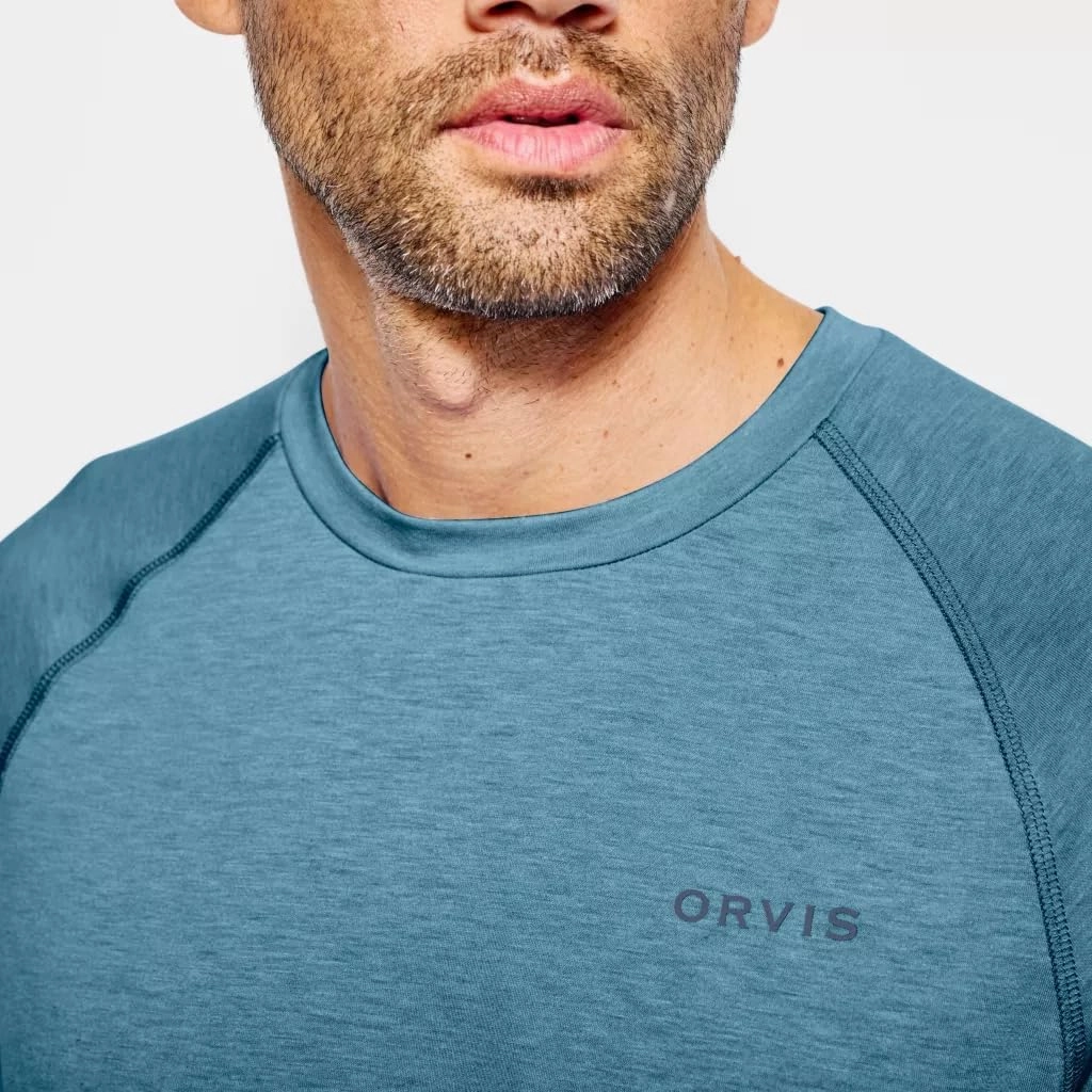 Orvis Men's DriCast Long-Sleeved Crew Shirt