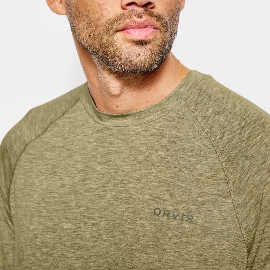 Orvis Men's DriCast Short-Sleeved Crew Shirt