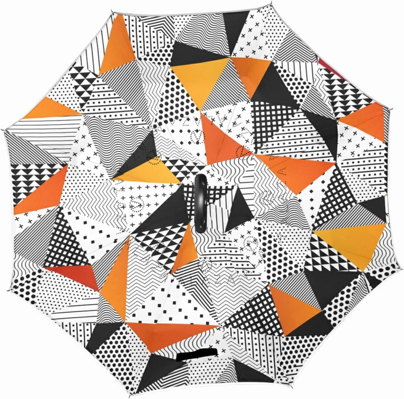 Oyihfvs Double Layer Inverted Umbrella, With C-Shaped Handle Windproof UV Proof Durable Parasol, For Men Women Outdoor Folding Rain Sun
