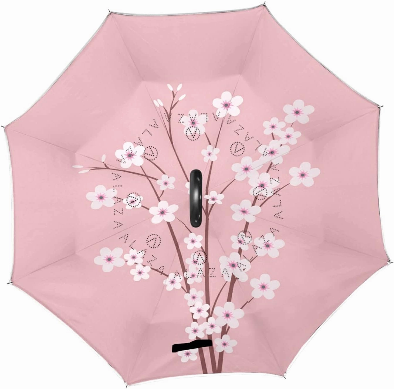Oyihfvs Double Layer Inverted Umbrella, With C-Shaped Handle Windproof UV Proof Durable Parasol, For Men Women Outdoor Folding Rain Sun