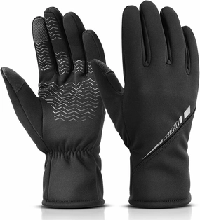 OZERO Winter Gloves for Men Women: Waterproof Touch-Screen Glove Thermal Coldproof Snow Gloves for Driving Cycling Skiing