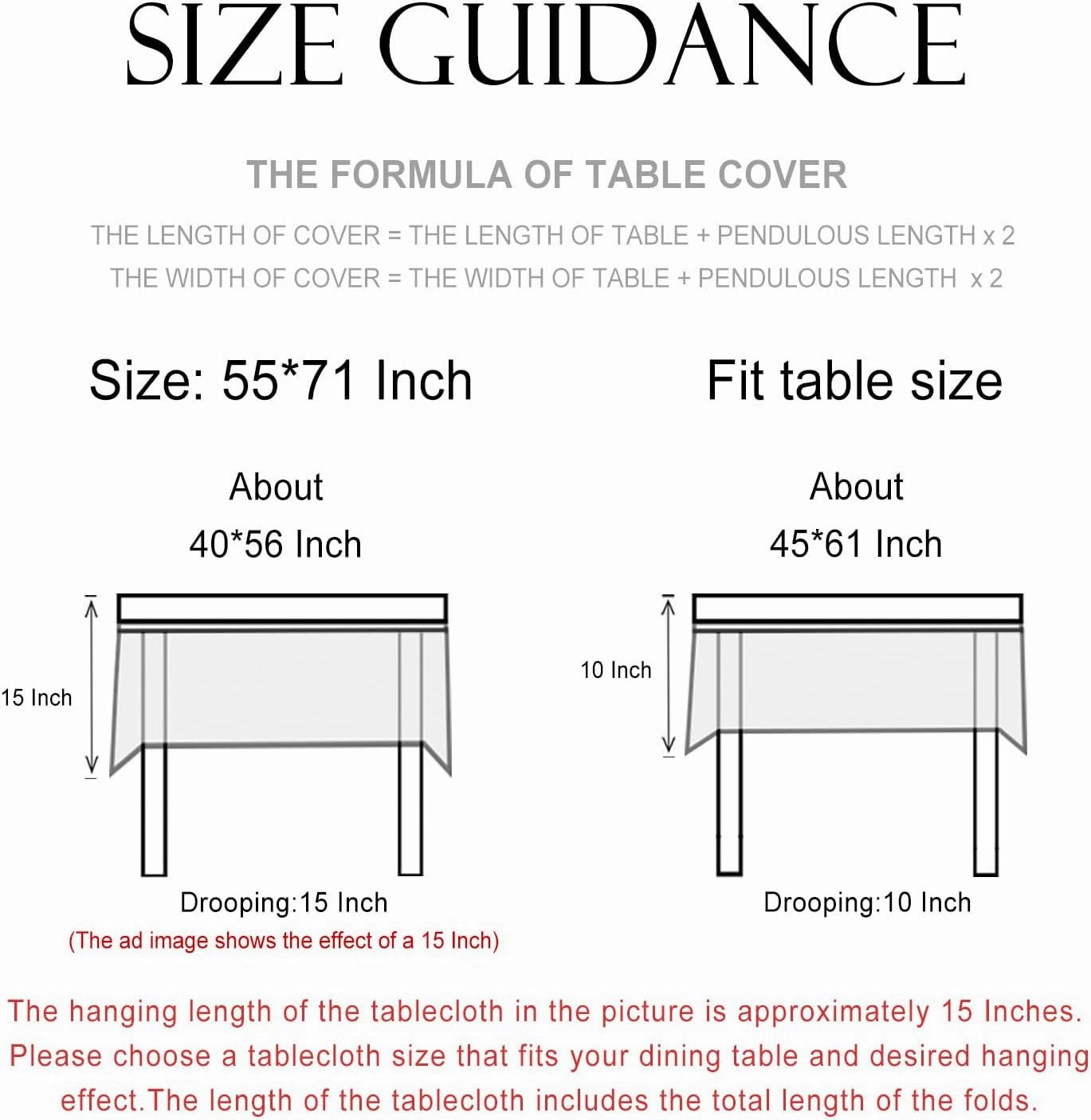 patdrea French Linen Tablecloth Soft Durable Floral Table Cloth Kitchen Dining Tablecloth for Rectangular Tables for Parties Christmas 55"x 79"
