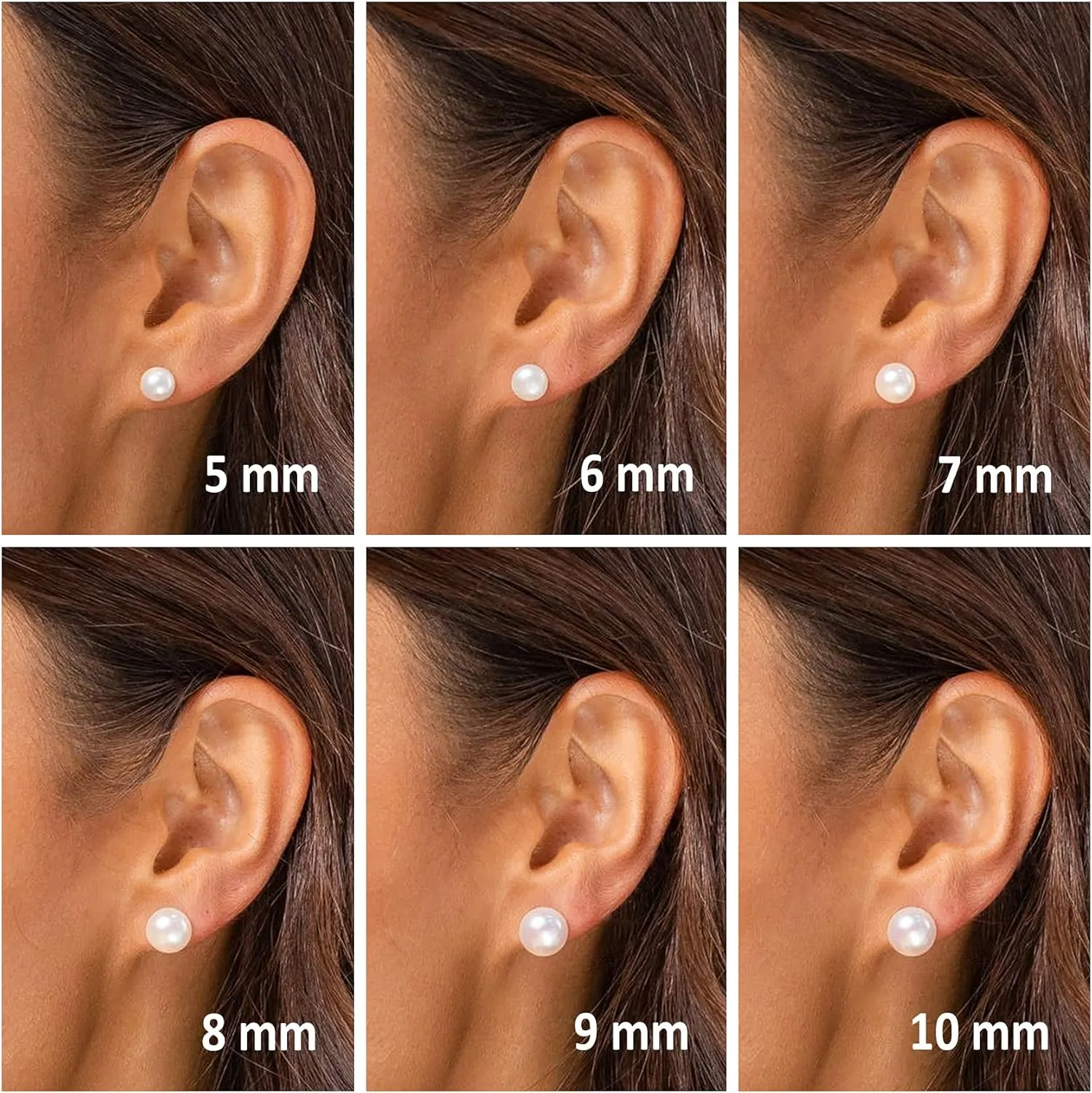 PAVOI 14K Gold AAA  Handpicked White Freshwater Cultured Pearl Earrings Studs