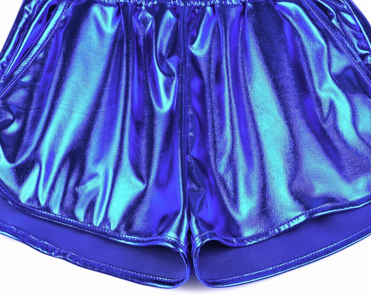 Perfashion Girls Metallic Shorts Shiny Hot Short Sparkly Party Pants &Sunglasses