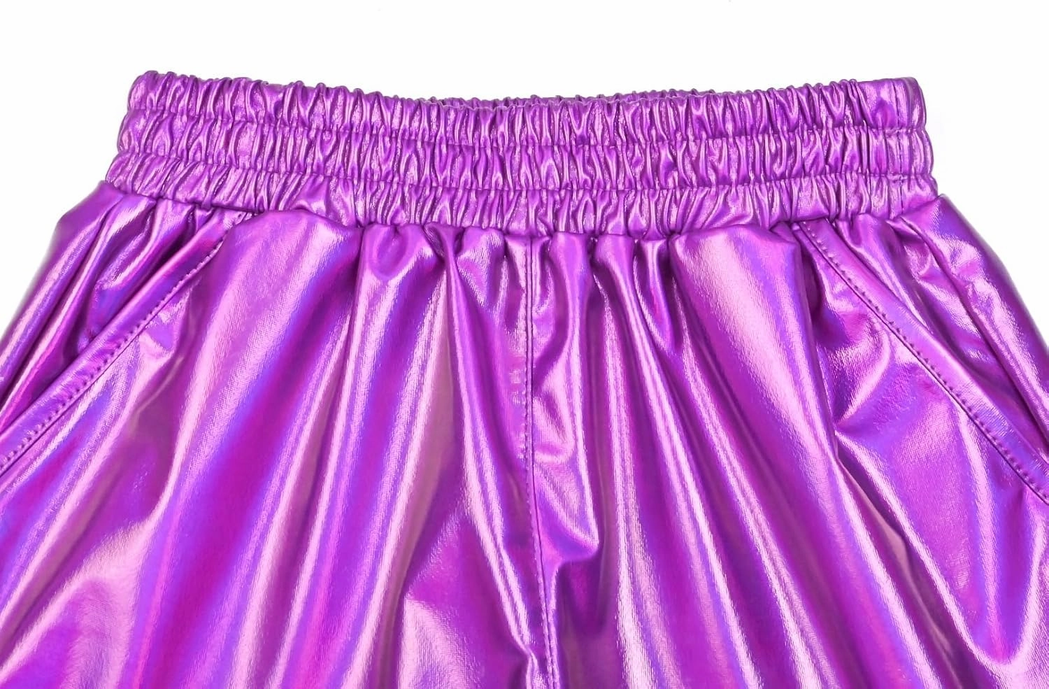 Perfashion Girls Metallic Shorts Shiny Hot Short Sparkly Party Pants &Sunglasses