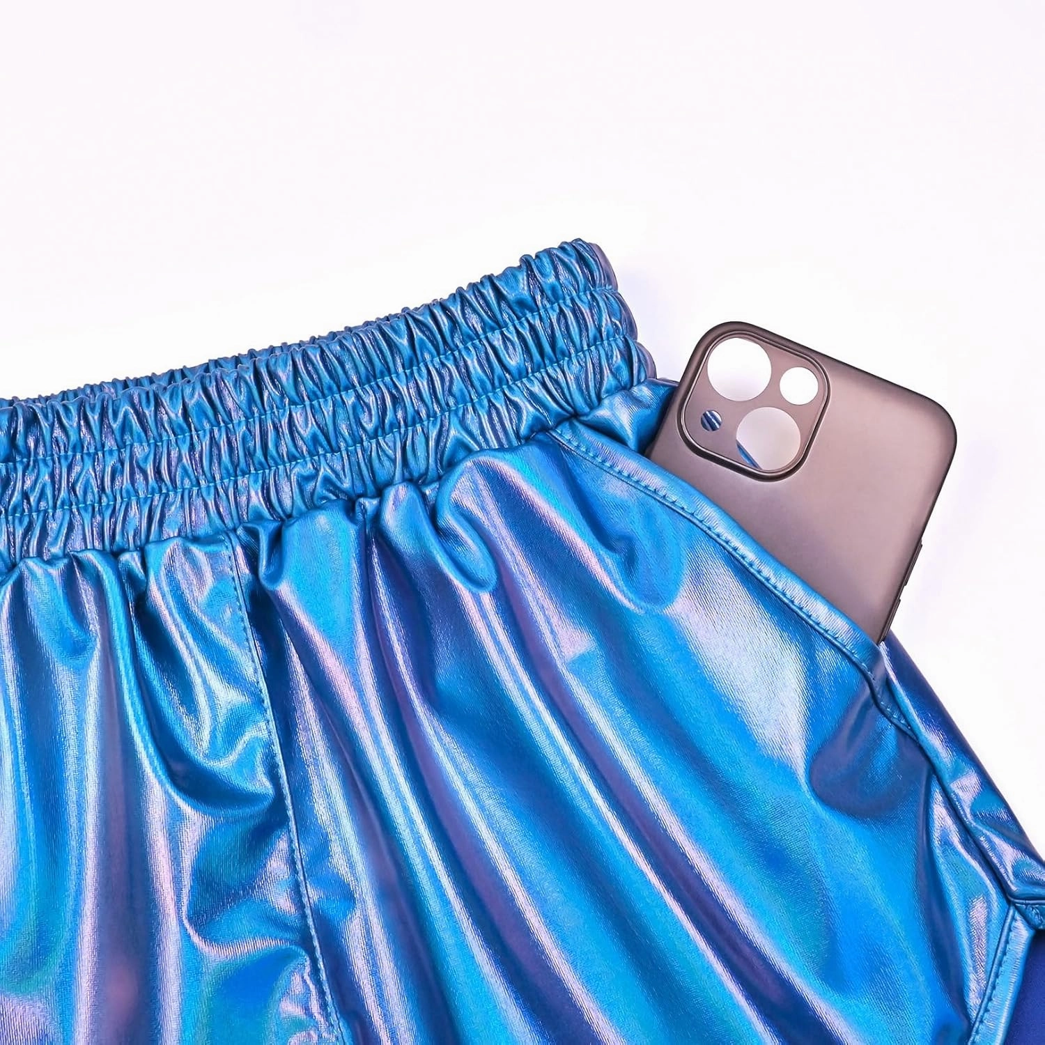 Perfashion Girls Metallic Shorts Shiny Hot Short Sparkly Party Pants &Sunglasses
