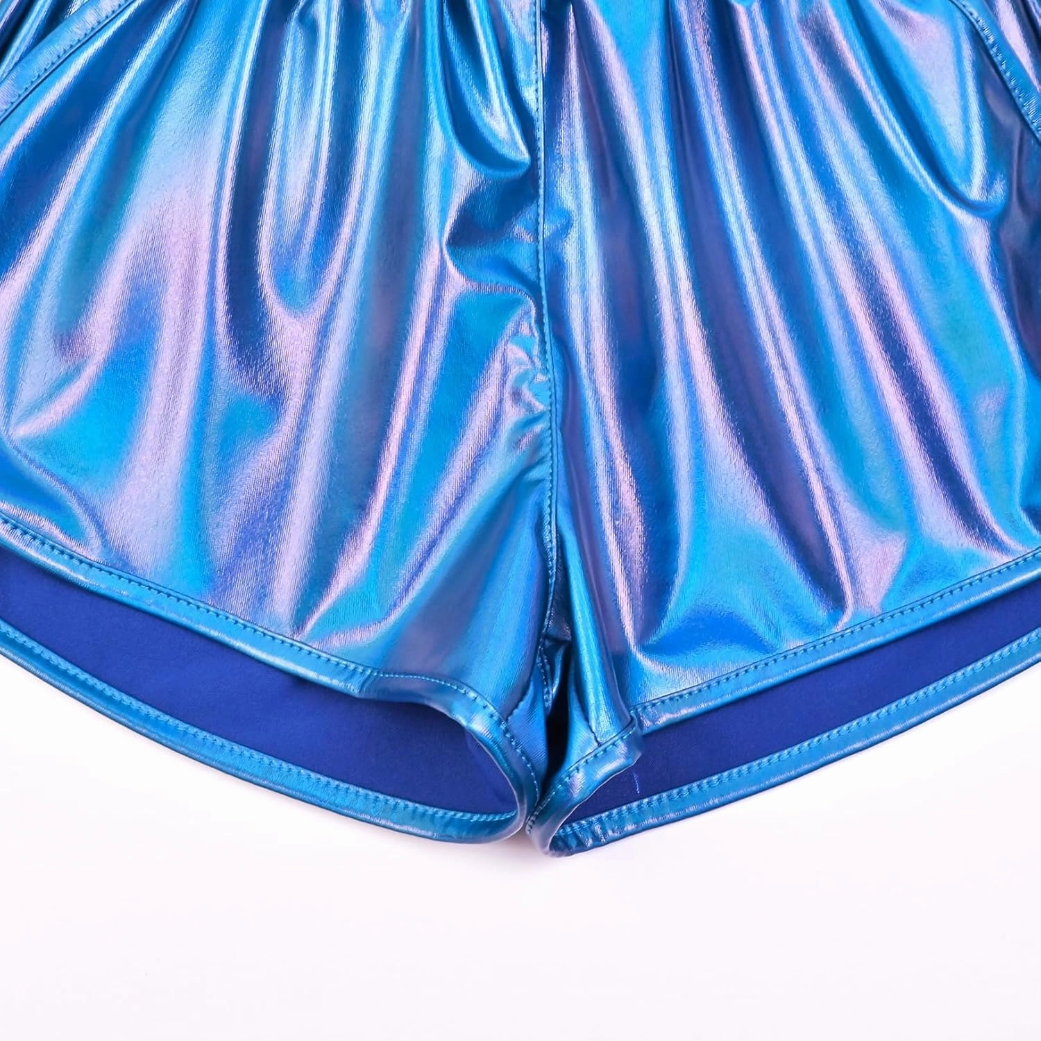 Perfashion Girls Metallic Shorts Shiny Hot Short Sparkly Party Pants &Sunglasses