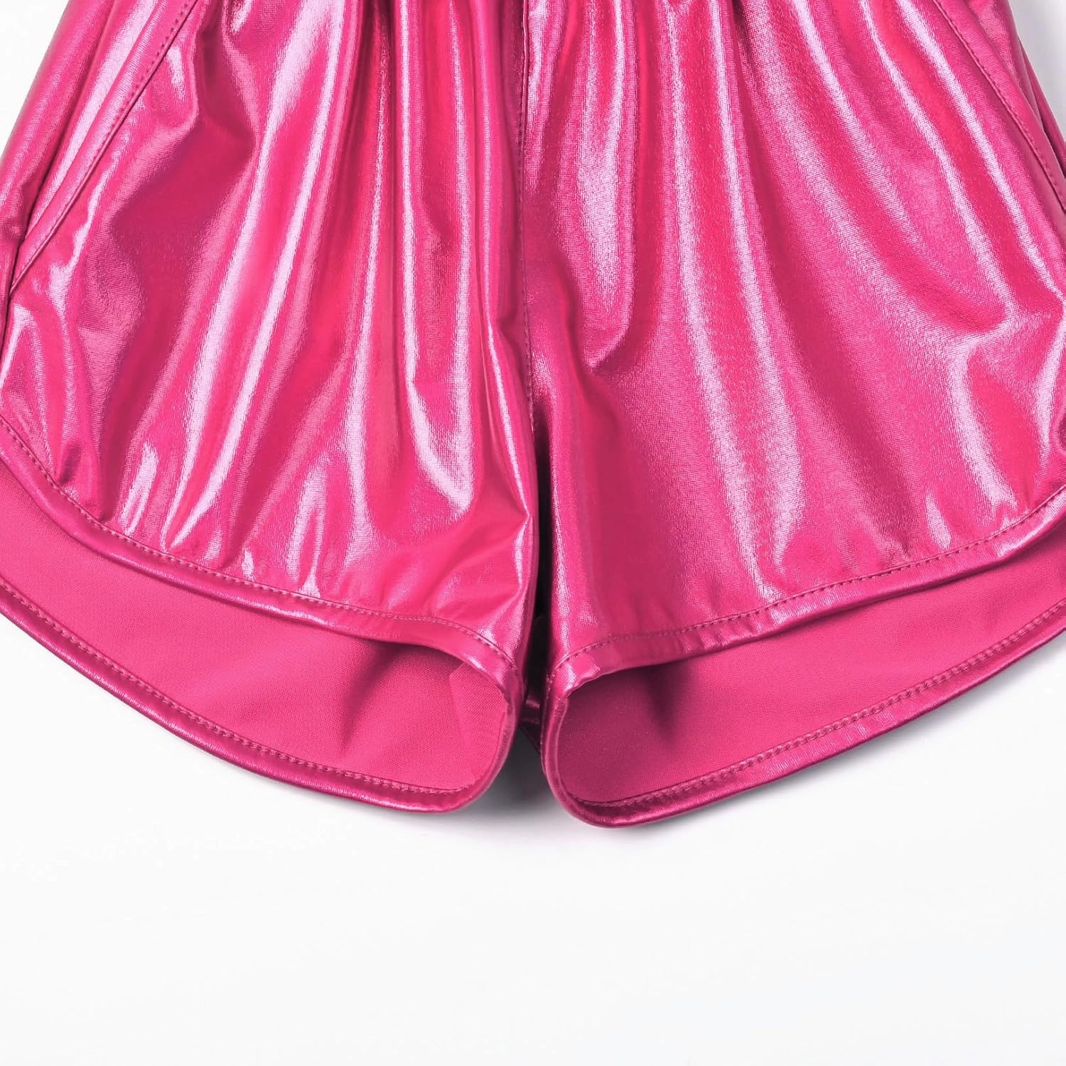 Perfashion Girls Metallic Shorts Shiny Hot Short Sparkly Party Pants &Sunglasses