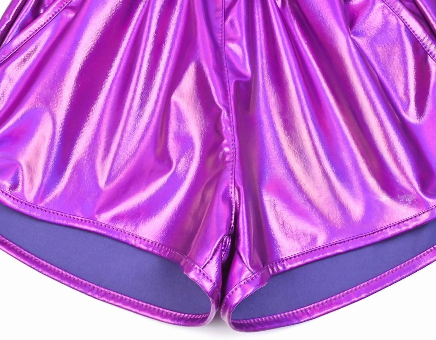 Perfashion Girls Metallic Shorts Shiny Hot Short Sparkly Party Pants &Sunglasses
