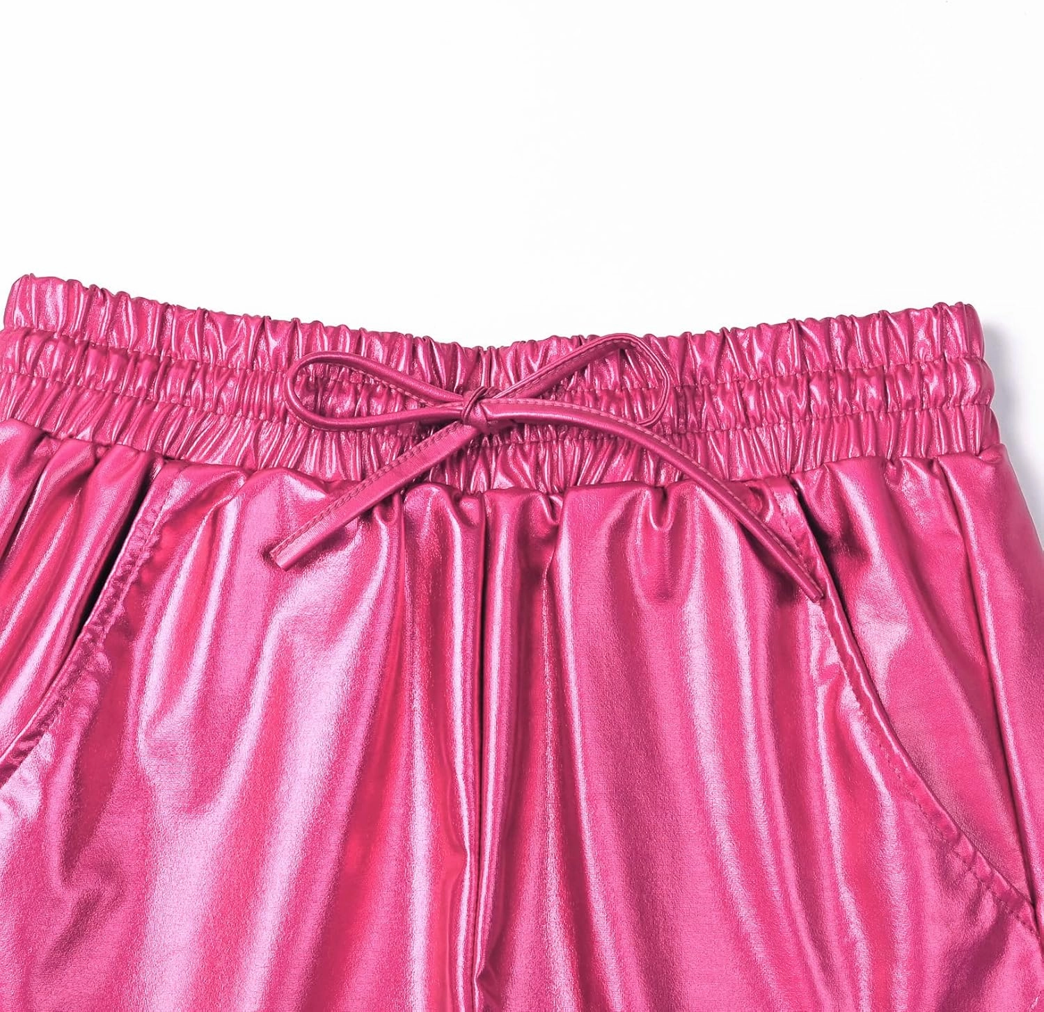 Perfashion Women's Metallic Shorts Summer Sparkly Hot Outfit Shiny Short Pants
