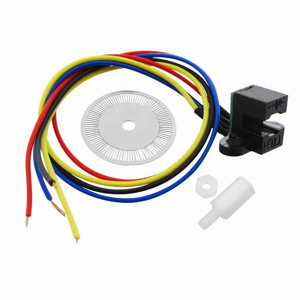 Photoelectric Speed Sensor Encoder Coded Disc Code Wheel for Freescale Smart Car 5V New 2025 High Reliable Electronic Component, Precision, Stable Performance