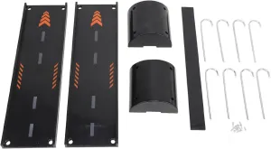 Pilipane RC Car Jump Ramp Plastic Racing Takeoff Board RC Stunt Playset for 1/8 1/10 1/12 1/14 1/16 RC Crawler Car Accessories