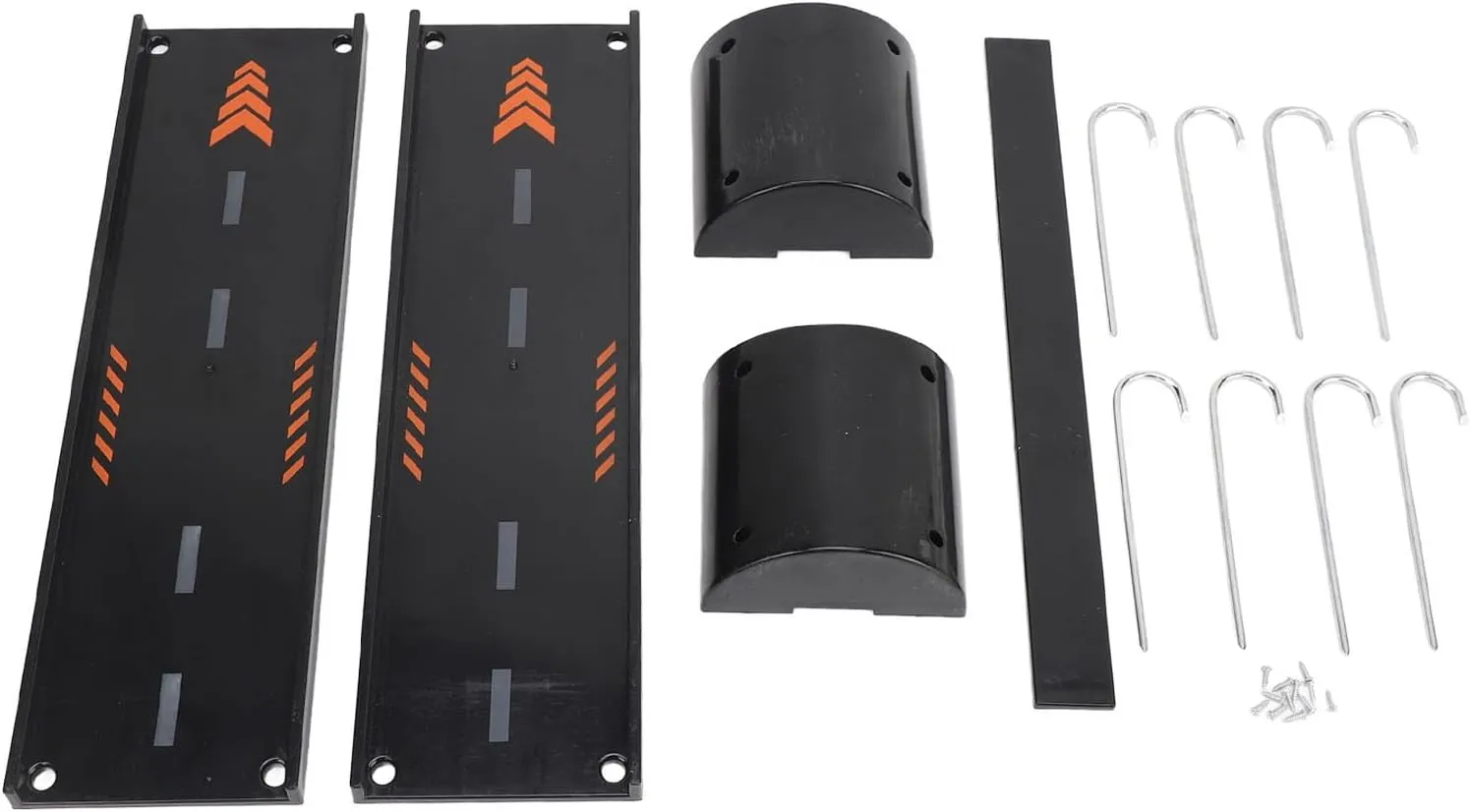 Pilipane RC Car Jump Ramp Plastic Racing Takeoff Board RC Stunt Playset for 1/8 1/10 1/12 1/14 1/16 RC Crawler Car Accessories