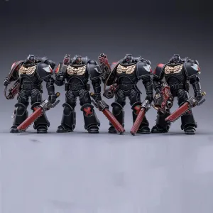 Pipigirl JoyToy × Warhammer Genuine License 1/18 Soldier Action Figures, 4inch Army Military Extreme Warrior Models Kits(Dead Arbitrator Complete Set)