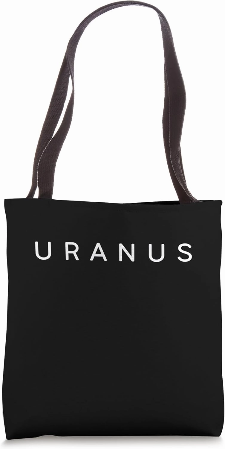 Planet Uranus Costume Astrology Design for Cosmology Fans Tote Bag