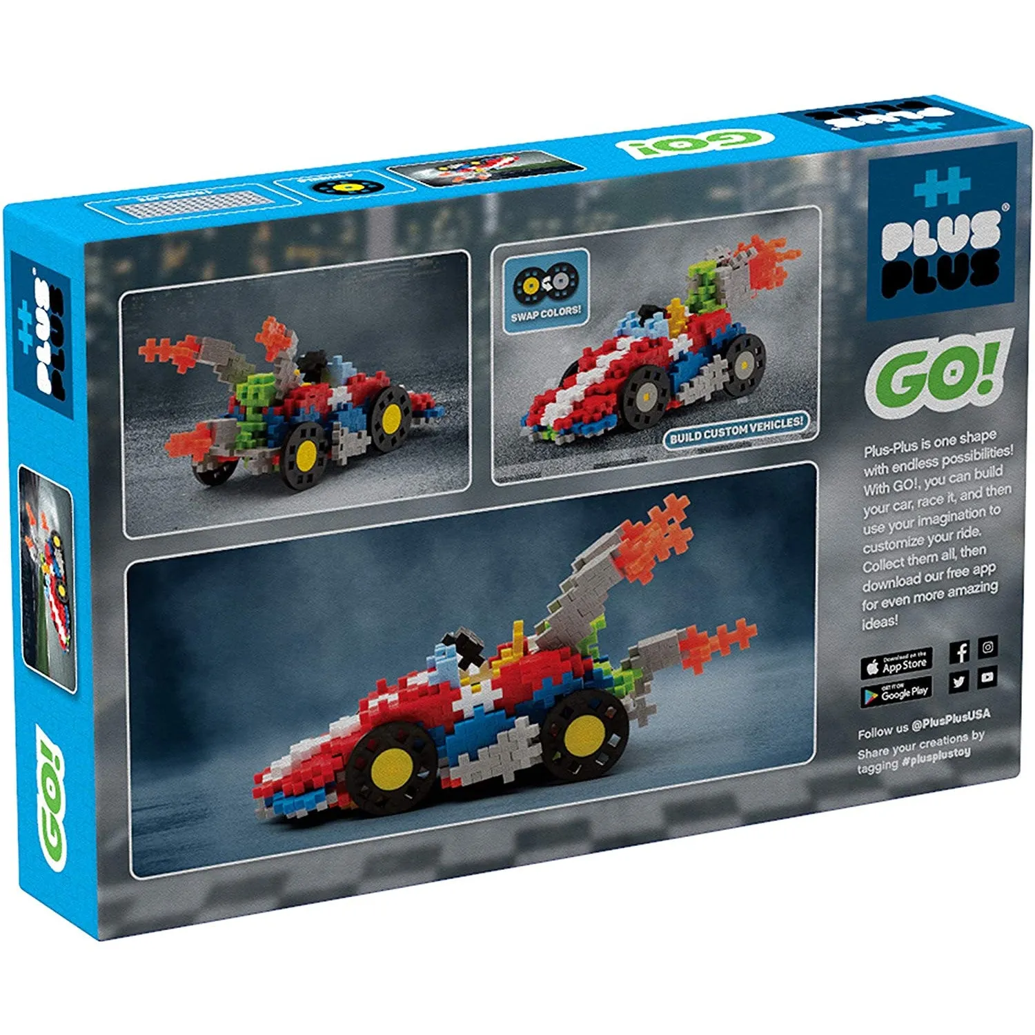 Plus Plus Go Crazy Cart 240pc