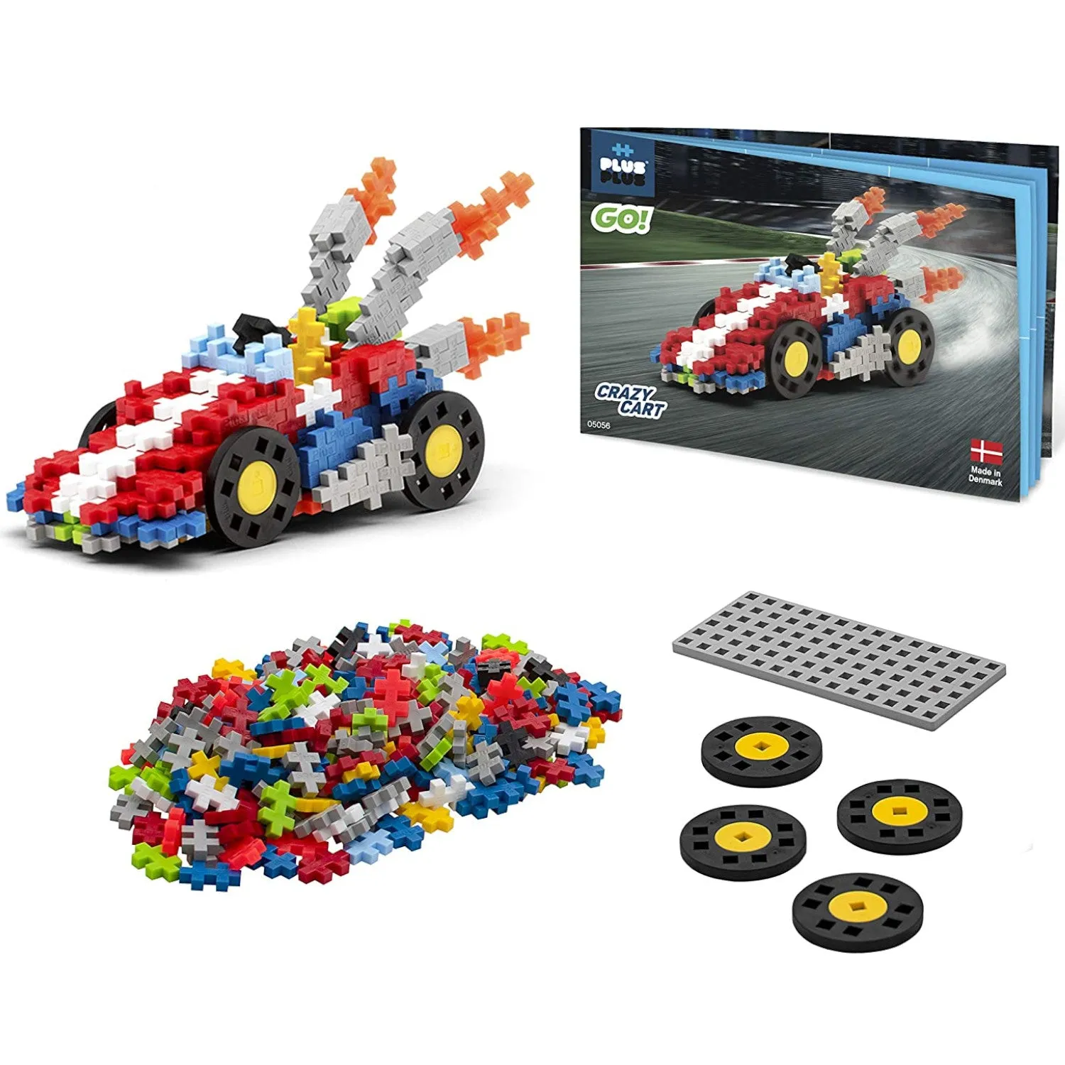 Plus Plus Go Crazy Cart 240pc