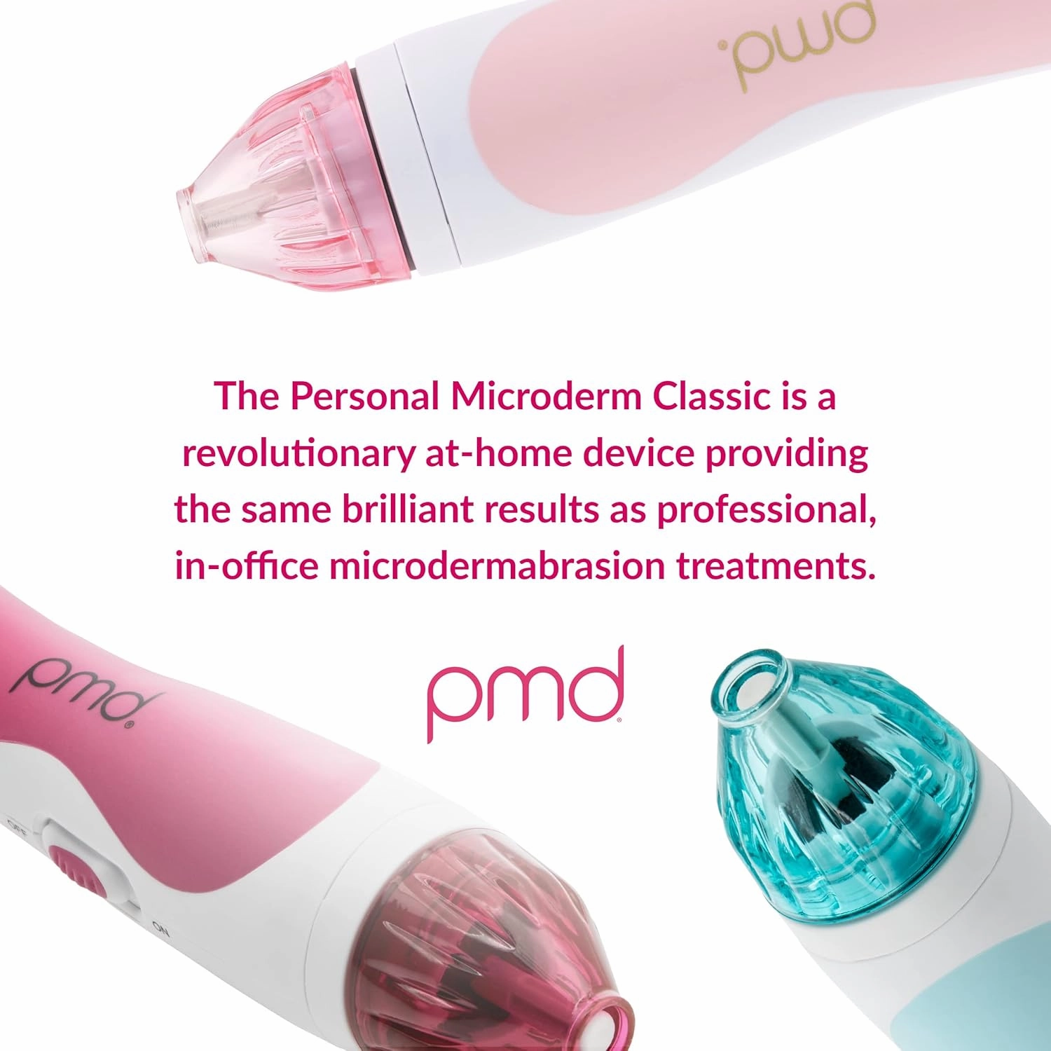 PMD Personal Microderm Classic - At-Home Microdermabrasion Machine with Kit for Face & Body