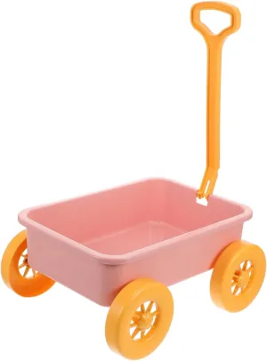 Portable Beach Trolley for Multi Use Push Car for Outdoor Play Lightweight Sliding Vehicle for Creative Imaginative Fun Seaside