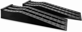 Portable Car Ramps for Oil Changes High Lift, Heavy Duty Low Profile Car Ramps for Jack Support, Vehicle Ramps for Garage, 31.5''x8.1''x4.9'', GVW 10000 LBS, 2PCS