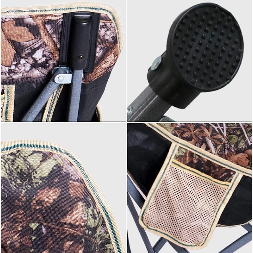 Portable Chairs Outdoor Fishing Stools Folding Camping Chair Garden Recliner for Hiking Beach Picnic BBQ