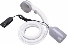 Portable Shower for Camping, Electric Intelligent Shower Pump, Car or USB Powered, IPX7 Water proof Outdoor Shower Kit, for Hiking Travel Car Pet