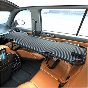 Portable Travel Car Bed for SUV, Adult, Knitting Surface, Holds 550 Lbs (Size: 163x56x38cm-A)