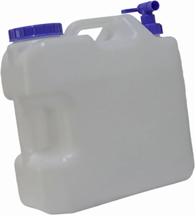 Portable Water Carrier with Faucet 20L Jug Drink Dispenser for Camping Backpacking Emergency Outdoor Activities