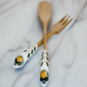 Positano Lemon Kitchen Utensil Set